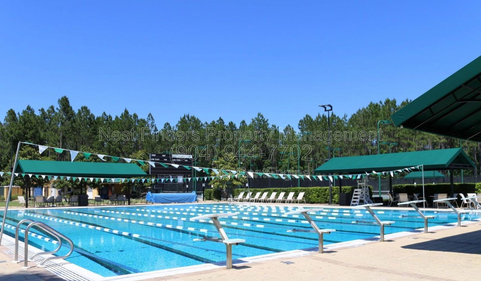 Spacious POOL home with golf course views for rent!! property image