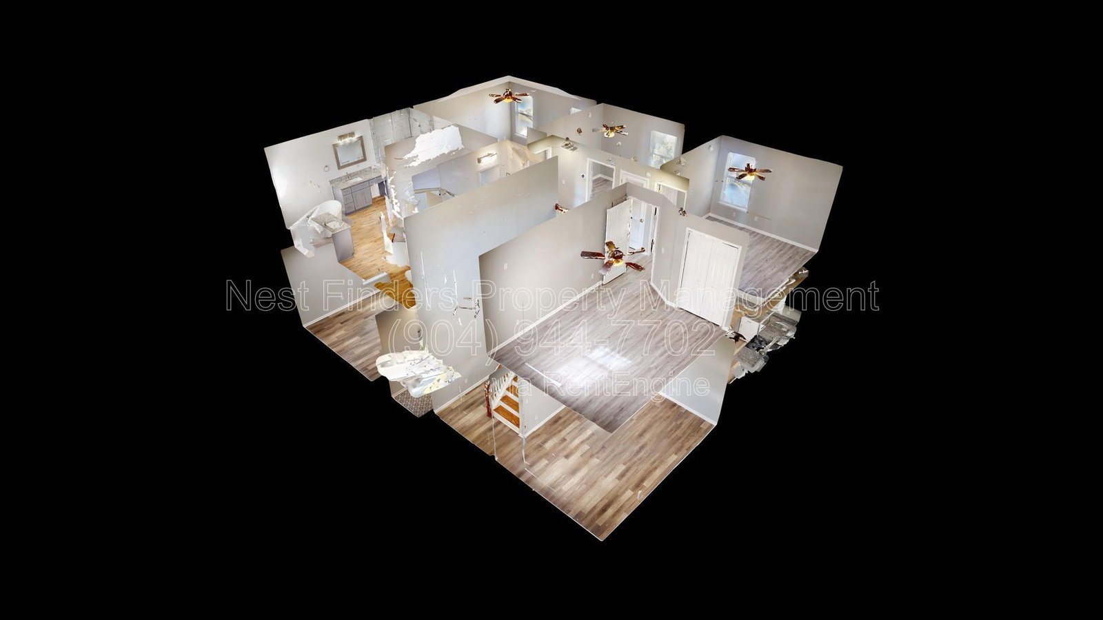 Situated in a highly desirable cul-de-sac location, this expansive, fully renovated 5-bedroom, 3-full bath residence is an ideal fit for your family property image