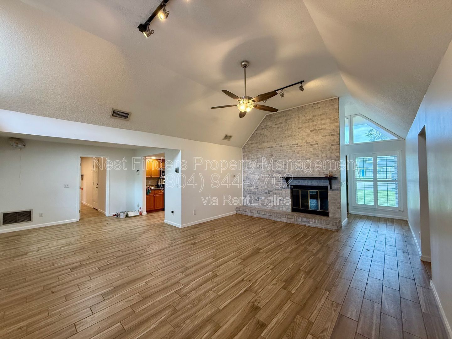Enjoy a Florida POOL home lifestyle in this beautifully updated, all-brick home tucked away on a cul-de-sac with a FULLY-FENCED yard property image