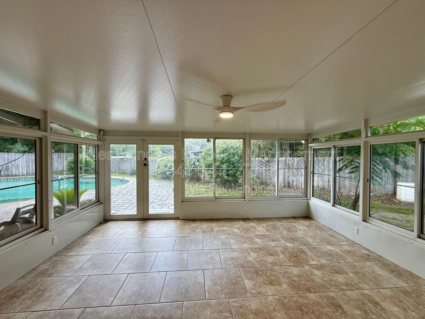 Enjoy a Florida POOL home lifestyle in this beautifully updated, all-brick home tucked away on a cul-de-sac with a FULLY-FENCED yard property image
